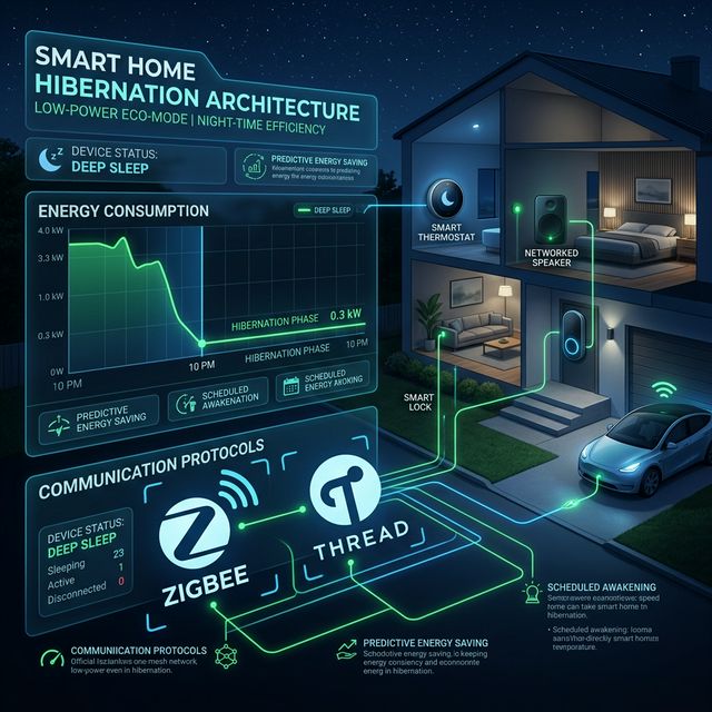 Arquitectura Hibernaci&oacute;n: &iquest;Es este el consumo cero real de tu Smart Home?